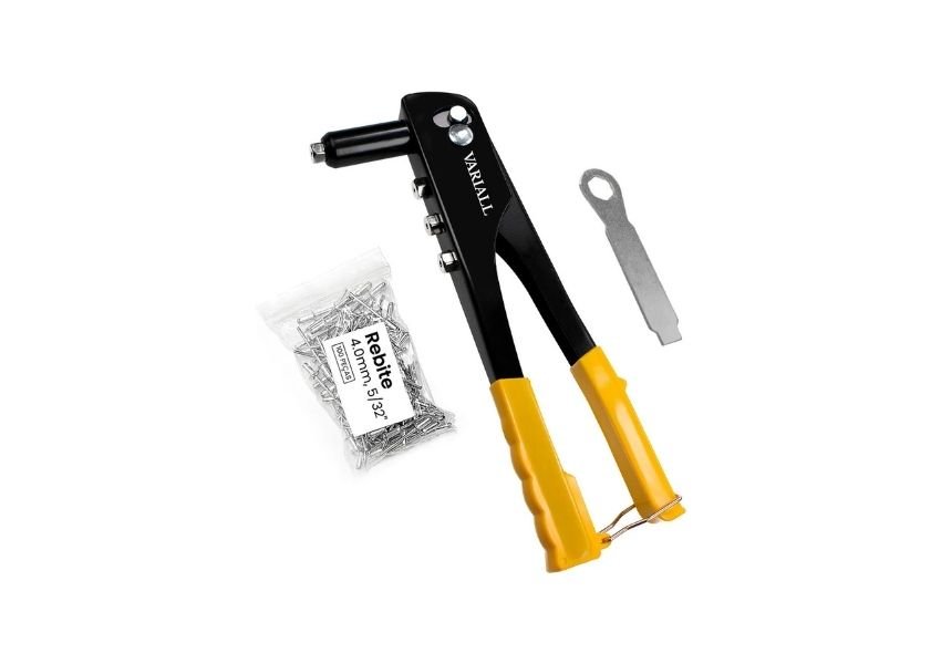 Rebitadeira manual para fixação automotiva