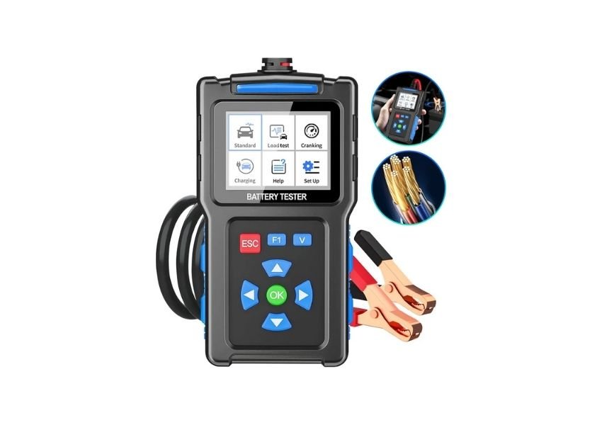 Testador de bateria automotiva 12V e 24V