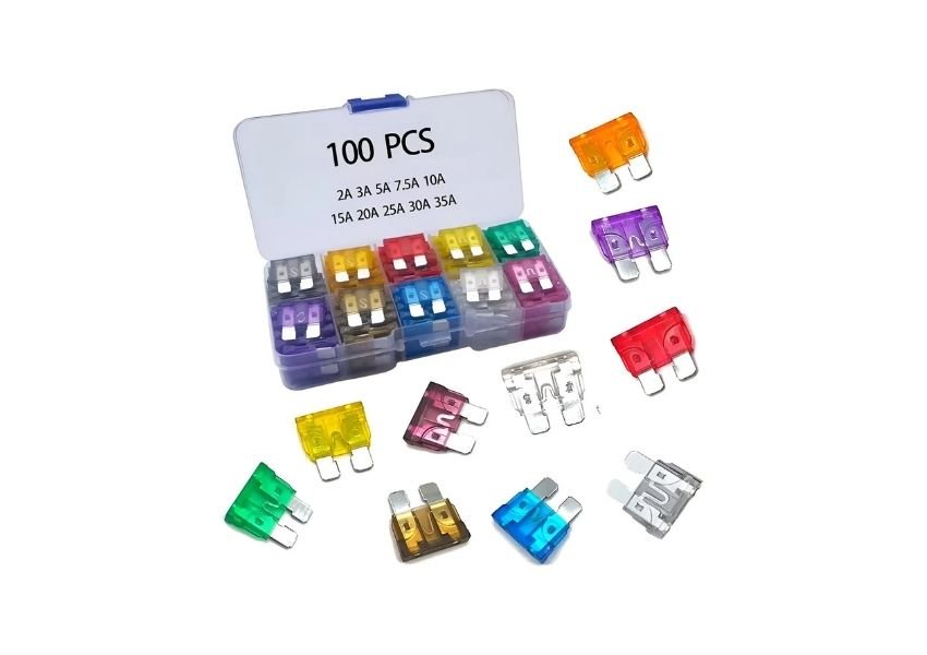 Fusível lâmina automotivo para proteção elétrica veicular