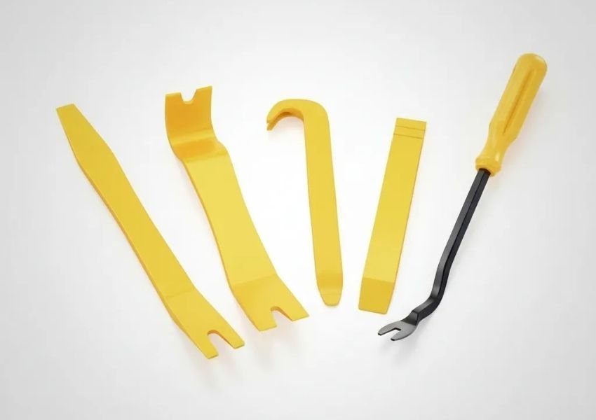 Kit de espátulas de nylon para desmontagem de painel automotivo