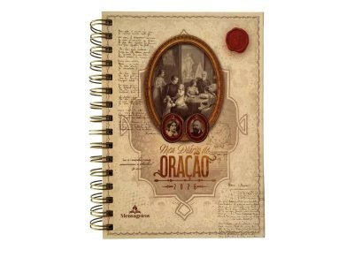 diário de oração, diário espiritual cristão, meu diário de oração 2026, diário católico, rotina de oração diária